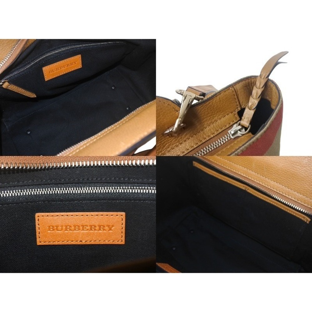 Burberry Mrcourt Saddle Brown Shoulder Bag leather - Picture 7 of 8
